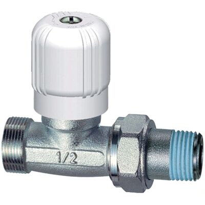 FAR - Valvola Diritta Per Tubo Rame, Plastica E Multistrato 3/8' - 24x19 FAR - Valvola Diritta Per Tubo Rame, Plastica E Multistrato 3/8' - 24x19