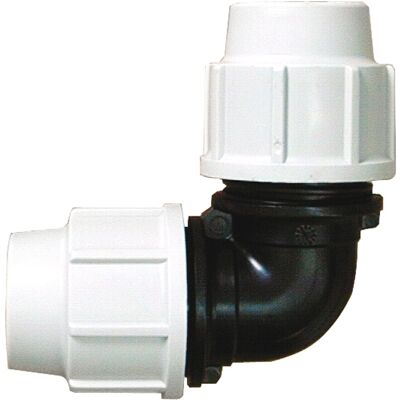 PLASSON Gomito A 90° Per Tubo Polietilene Diam. 50 PLASSON Gomito A 90° Per Tubo Polietilene Diam. 50