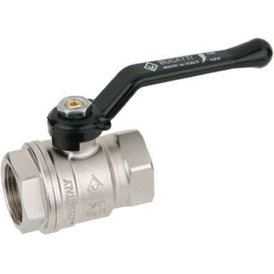Bugatti Valvola Arresto A Sfera In Ottone Con Leva Femmina Femmina 1/2' Valvosanitaria S.p.a. Bugatti Valvola Arresto A Sfera In Ottone Con Leva Femmina Femmina 1/2' Valvosanitaria S.p.a.