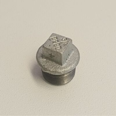 GEBO Raccordo M 1''+1/4 Tappo Di Ghisa Zincata Malleabile GEBO Raccordo M 1''+1/4 Tappo Di Ghisa Zincata Malleabile
