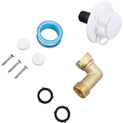 OEM Kit Di Ingresso Acqua Per Camper In Ottone Da 10 Pezzi Con Raccordo A Gomito Per Tubo Flessibile E Valvola Di Non Ritorno OEM Kit Di Ingresso Acqua Per Camper In Ottone Da 10 Pezzi Con Raccordo A Gomito Per Tubo Flessibile E Valvola Di Non Ritorno