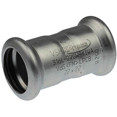 COMAP Raccord Xpress Acciaio Inox 42 Mm Femmina-femmina COMAP Raccord Xpress Acciaio Inox 42 Mm Femmina-femmina