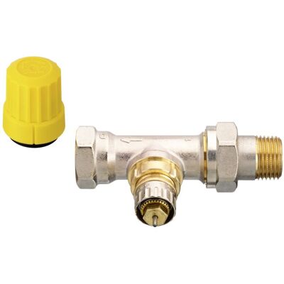 Valvola di Ritorno Danfoss RA-UR 1/2 Ligeløbende - Carcassa della valvola del radiatore Valvola di Ritorno Danfoss RA-UR 1/2 Ligeløbende - Carcassa della valvola del radiatore
