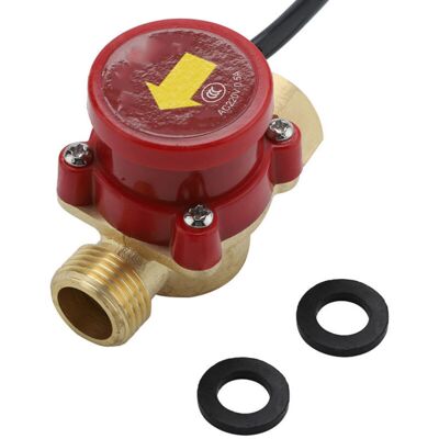 SIOKS Interruttore Di Flusso Dell'acqua Ht-60, Interruttore Per Pompa Per Impieghi Gravosi G1/2in-1/2in, Sicuro Per La Pressurizzazione Dei Rubinetti Domestici SIOKS Interruttore Di Flusso Dell'acqua Ht-60, Interruttore Per Pompa Per Impieghi Gravosi G1/2in-1/2in, Sicuro Per La Pressurizzazione Dei Rubinetti Domestici