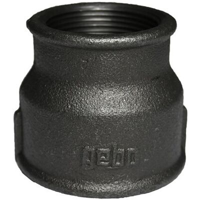 GEBO Manicotto Di Riduzione Nero, Gw 2"x5/4"" Opal GEBO Manicotto Di Riduzione Nero, Gw 2"x5/4"" Opal