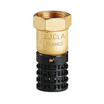 SOCLA Valvola Di Ritegno In Ottone Con Cestello Pe Femmina 40x49 SOCLA Valvola Di Ritegno In Ottone Con Cestello Pe Femmina 40x49