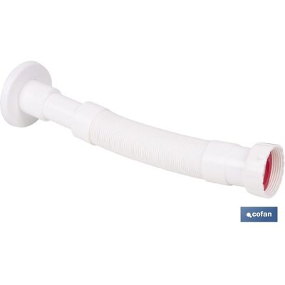COFAN Tubo Flessibile Bianco Pp Per Scarico 32 Mm COFAN Tubo Flessibile Bianco Pp Per Scarico 32 Mm