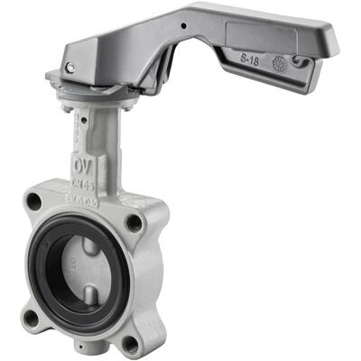 OVENTROP Valvola A Farfalla Filettata Pn16 Con Leva Dn 125 OVENTROP Valvola A Farfalla Filettata Pn16 Con Leva Dn 125