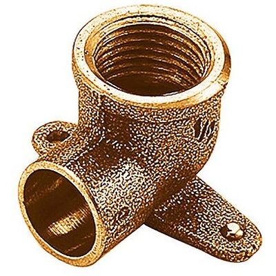 FRABO Raccordo Curvo Flangiato Bronzo 3/4' X 18 A Saldare Femmina FRABO Raccordo Curvo Flangiato Bronzo 3/4' X 18 A Saldare Femmina