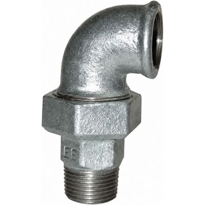 CODITAL Gomito Di Raccordo Conico, 40x49, Maschio Femmina Galvanizzato CODITAL Gomito Di Raccordo Conico, 40x49, Maschio Femmina Galvanizzato