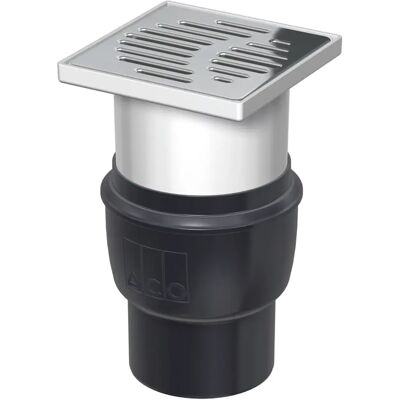ACO Scarico A Pavimento Easy-flow Dn100/150x150/90grado/1,6l/s Kst/ K3/ Telaio/ Ws50, 2810.55.77 ACO Scarico A Pavimento Easy-flow Dn100/150x150/90grado/1,6l/s Kst/ K3/ Telaio/ Ws50, 2810.55.77