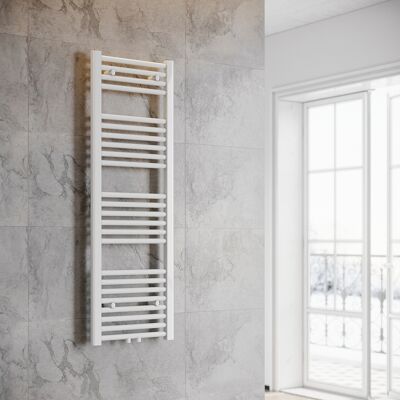 SONNI Termoarredo Scaldasalviette Radiatore Ad Acqua Calda Bagno Collegamento Intermedio 1200x400mm Bianco SONNI Termoarredo Scaldasalviette Radiatore Ad Acqua Calda Bagno Collegamento Intermedio 1200x400mm Bianco
