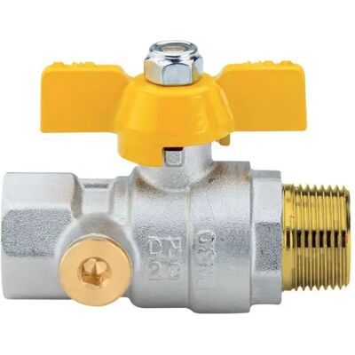 ENOLGAS - TOPTEST - Ottone - Pressione 1/4 - Valvola ENOLGAS - TOPTEST - Ottone - Pressione 1/4 - Valvola