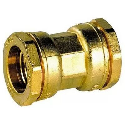 CALEFFI 863020 Manicotto In Ottone Ø20mm - CALEFFI 863020 Manicotto In Ottone Ø20mm -