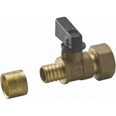 Riquier Valvola 1/4 T 15x21 per PE 16 - Valvola Riquier Valvola 1/4 T 15x21 per PE 16 - Valvola