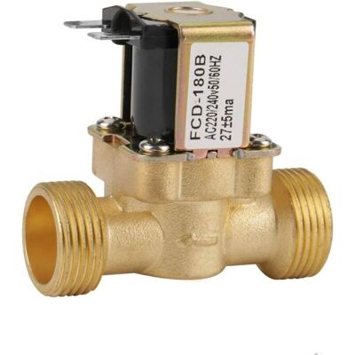 KEEMOTE Elettrovalvola, Ingresso Acqua Bidirezionale G1/2 Ac 220v Elettrovalvola Normalmente Chiusa Ac 220v 240v Fcd-180b KEEMOTE Elettrovalvola, Ingresso Acqua Bidirezionale G1/2 Ac 220v Elettrovalvola Normalmente Chiusa Ac 220v 240v Fcd-180b