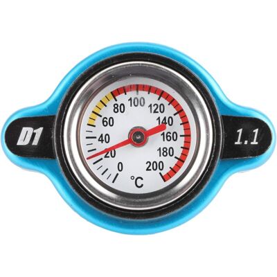 FOCTRO Tappo Termostatico Per Radiatore, Tappo Termostatico Universale Per Radiatore, Tappo A Tenuta Stagna Per Serbatoio Dell'acqua Con Indicatore Di Temperatura (altezza Massima 1,1 Bar) FOCTRO Tappo Termostatico Per Radiatore, Tappo Termostatico Universale Per Radiatore, Tappo A Tenuta Stagna Per Serbatoio Dell'acqua Con Indicatore Di Temperatura (altezza Massima 1,1 Bar)