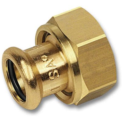 Thermador Semigiunto Di Tenuta Piatto Per Raccordo A Pressare In Rame - Purapress Serie 8359g 28x11/4 Thermador Semigiunto Di Tenuta Piatto Per Raccordo A Pressare In Rame - Purapress Serie 8359g 28x11/4