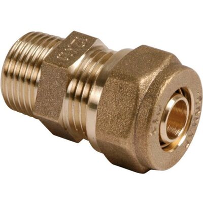 COMAP Raccord Compression Mâle 15x21-12mm Connexion Tube Cuivre 12mm Vers Filetage 1/2" - Générique COMAP Raccord Compression Mâle 15x21-12mm Connexion Tube Cuivre 12mm Vers Filetage 1/2" - Générique