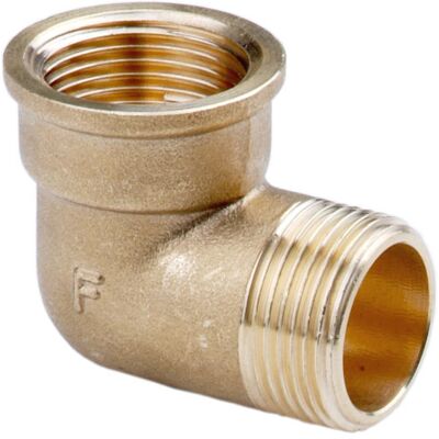 FERRO Raccordo K11z Gomito Ottone 40 Mm FERRO Raccordo K11z Gomito Ottone 40 Mm