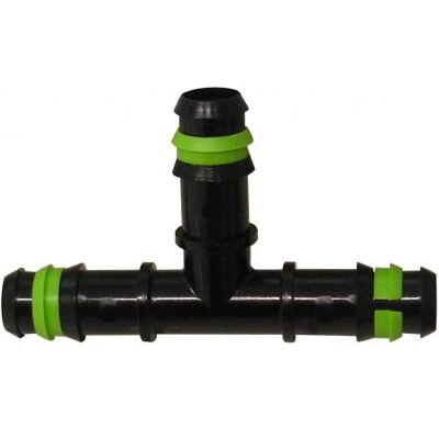 OEM Irritec Raccordo A Tee Giunzione Per Tubo Ala Con Anelli Mm. 16x16x16 100 Pz OEM Irritec Raccordo A Tee Giunzione Per Tubo Ala Con Anelli Mm. 16x16x16 100 Pz
