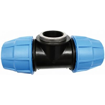 SFERACO Tee Filettato A 90° Con Diramazione Filettata 63/50x60/63 SFERACO Tee Filettato A 90° Con Diramazione Filettata 63/50x60/63