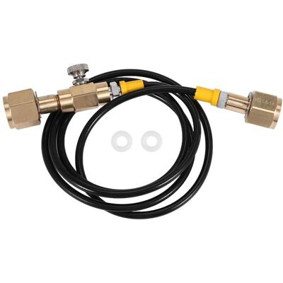 OEM Trasferimento Dell'adattatore Di Ricarica Della Stazione Di Riempimento Della Bombola Di O2 Con Tubo Flessibile Da 1,5 M (5 Piedi) W21.8-14 A W21.8-14 (din 477) OEM Trasferimento Dell'adattatore Di Ricarica Della Stazione Di Riempimento Della Bombola Di O2 Con Tubo Flessibile Da 1,5 M (5 Piedi) W21.8-14 A W21.8-14 (din 477)