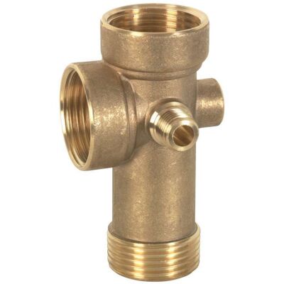 RIBILAND Valvola Di Ritegno Compressore Raccordo Non Ritorno 3 Vie Ottone RIBILAND Valvola Di Ritegno Compressore Raccordo Non Ritorno 3 Vie Ottone