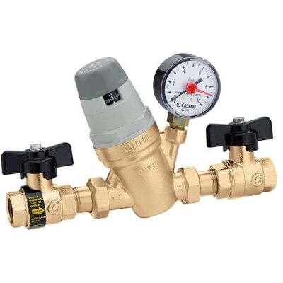 Gruppo di riempimento automatico Caleffi - Grande portata - 1/2" con manometro Gruppo di riempimento automatico Caleffi - Grande portata - 1/2" con manometro