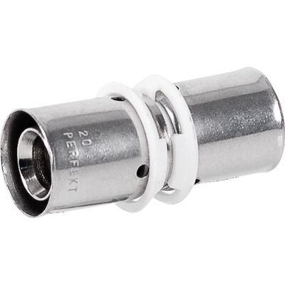 PERFEXIM Raccordo 733 Anelli Di Tenuta Doppi Acciaio Inox PERFEXIM Raccordo 733 Anelli Di Tenuta Doppi Acciaio Inox