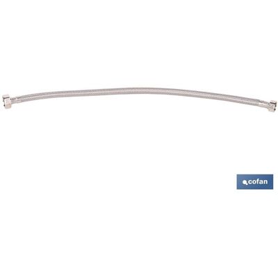 COFAN Connessione Flessibile Inox G1/2 - G3/8 50 Cm COFAN Connessione Flessibile Inox G1/2 - G3/8 50 Cm