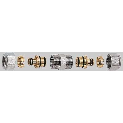 FAR "niples Doppio Cromato Completo - 1"" X 26 X 3" FAR "niples Doppio Cromato Completo - 1"" X 26 X 3"