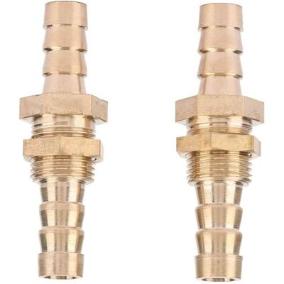 OEM Raccordo A Barb In Ottone Da 8 Mm Per Tubo Flessibile, 2 Pezzi, Adattatore Per Tubi Del Gas E Di Collegamento OEM Raccordo A Barb In Ottone Da 8 Mm Per Tubo Flessibile, 2 Pezzi, Adattatore Per Tubi Del Gas E Di Collegamento