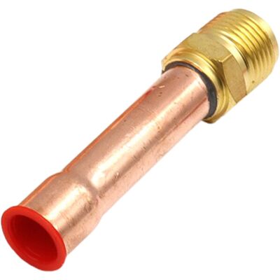 OEM Connettore Svasato In Ottone Con Tubo In Rame, 4-3 Punti OEM Connettore Svasato In Ottone Con Tubo In Rame, 4-3 Punti