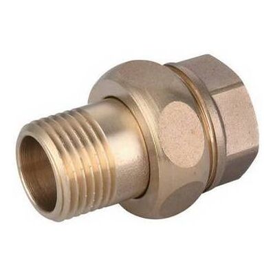 IBP Raccordo Diritto Mf 3 Pezzi Ottone Giallo Misura: 1" 1/4 IBP Raccordo Diritto Mf 3 Pezzi Ottone Giallo Misura: 1" 1/4