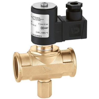 Valvola Elettromagnetica Gas Caleffi - Riarmo Manuale - 1/2" - Valvola Elettromagnetica Gas Valvola Elettromagnetica Gas Caleffi - Riarmo Manuale - 1/2" - Valvola Elettromagnetica Gas