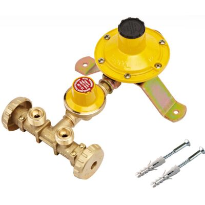 UNIVERSALE Mini Centralina 2 Vie Bombole Gas Gpl 1° Stadio E 2° Stadio 4kg Flessibili UNIVERSALE Mini Centralina 2 Vie Bombole Gas Gpl 1° Stadio E 2° Stadio 4kg Flessibili