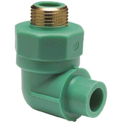 ATP Gomito A 90° Maschio Filettato/maschio In Ppr Verde Pn25 Ø20 ATP Gomito A 90° Maschio Filettato/maschio In Ppr Verde Pn25 Ø20