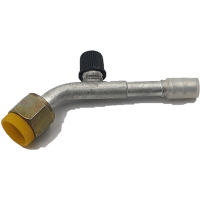 OEM Connettore Dn08 Ad Angolo Femmina Di 45° Con O-ring E Valvola OEM Connettore Dn08 Ad Angolo Femmina Di 45° Con O-ring E Valvola