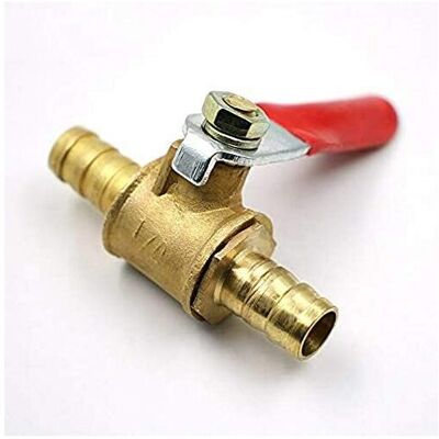 OEM Valvola A Sfera In Ottone, 8 Mm, Valvola Di Intercettazione, A Barb, Raccordo Per Tubo, Connettore Per Rubinetto, Adattatore Per Acqua, Gas, Olio (1 Pezzo, 8 Mm) - Crezuo OEM Valvola A Sfera In Ottone, 8 Mm, Valvola Di Intercettazione, A Barb, Raccordo Per Tubo, Connettore Per Rubinetto, Adattatore Per Acqua, Gas, Olio (1 Pezzo, 8 Mm) - Crezuo