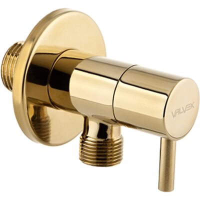 Valvola angolare VALVEX Vega Gold con testa in ceramica - Ricambi idraulici Valvola angolare VALVEX Vega Gold con testa in ceramica - Ricambi idraulici