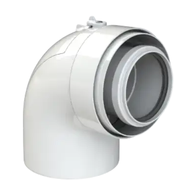 BRÖTJE Manicotto Lungo Dn60/100 Pps/al Concentrico K60 Kra250 Bianco, 7308327 BRÖTJE Manicotto Lungo Dn60/100 Pps/al Concentrico K60 Kra250 Bianco, 7308327