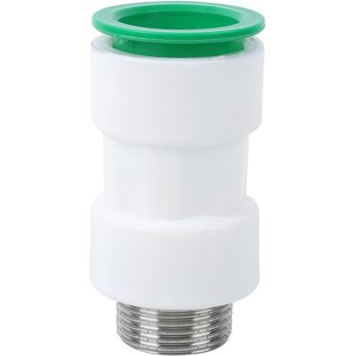 OEM Raccordo Connettore Maschio Da 32 Mm A G1in, Raccordo A Innesto Rapido Dritto In Plastica OEM Raccordo Connettore Maschio Da 32 Mm A G1in, Raccordo A Innesto Rapido Dritto In Plastica