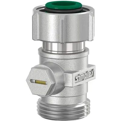 SIMPLEX Flamco Rubinetto A Sfera Singolo Excl. Passaggio Diretto D2/ag G3/4i X G3/4a Ms Nichelato Con Cono, F10020 SIMPLEX Flamco Rubinetto A Sfera Singolo Excl. Passaggio Diretto D2/ag G3/4i X G3/4a Ms Nichelato Con Cono, F10020