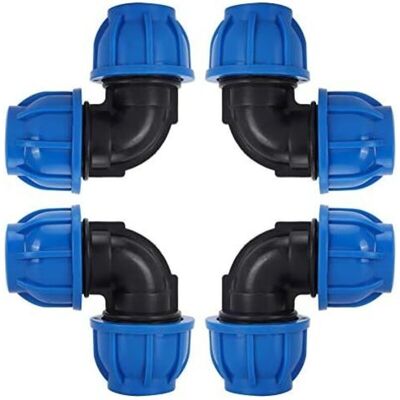 OEM 4 Connettori A Gomito Per Tubi Dell'acqua Da 32 Mm In Plastica Pe, Accessori Di Connessione Rapida Per Depuratori Di Acqua Potabile (ø 32) OEM 4 Connettori A Gomito Per Tubi Dell'acqua Da 32 Mm In Plastica Pe, Accessori Di Connessione Rapida Per Depuratori Di Acqua Potabile (ø 32)