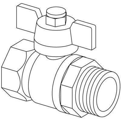 UPONOR Combi Port Gen Valvola A Sfera Riscaldamento Red G3/4, 1116242 UPONOR Combi Port Gen Valvola A Sfera Riscaldamento Red G3/4, 1116242