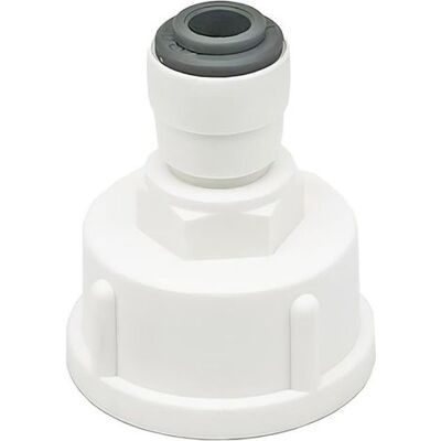 OEM Connettore Per Tubo Dell'acqua Del Frigorifero, Attacco Rapido Da Filettatura Femmina Da 1/4" A Raccordo A Innesto Rapido Da 3/4", Materiale Pom Di Alta Qualità. OEM Connettore Per Tubo Dell'acqua Del Frigorifero, Attacco Rapido Da Filettatura Femmina Da 1/4" A Raccordo A Innesto Rapido Da 3/4", Materiale Pom Di Alta Qualità.
