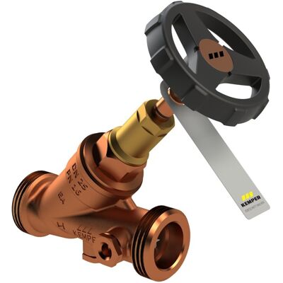 KEMPER Valvola Combinata Di Ritegno A Flusso Avviato, Con Tappo Di Scarico, Filetto Maschio, Figura 145 2g, Dn 32, 1452g03200 KEMPER Valvola Combinata Di Ritegno A Flusso Avviato, Con Tappo Di Scarico, Filetto Maschio, Figura 145 2g, Dn 32, 1452g03200