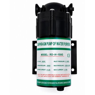 ROSMMEL Pompa Booster Universale Per Osmosi Inversa – 100 Gpd (24v) ROSMMEL Pompa Booster Universale Per Osmosi Inversa – 100 Gpd (24v)