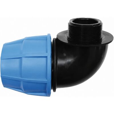 SFERACO Gomito Maschio A 90° Con Attacco Filettato 50/40x49 SFERACO Gomito Maschio A 90° Con Attacco Filettato 50/40x49